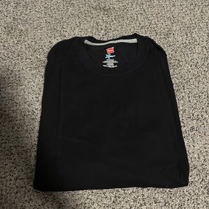 Hanes X-temp black short sleeve t-shirt Men's size XL